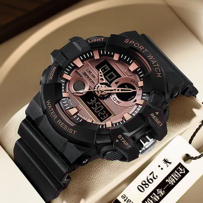 Vyriškas laikrodis su silikonine apyranke – keli modeliai