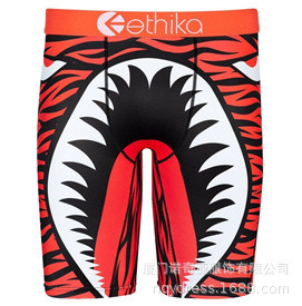 2022 Férfi Ice Silk Szexi Színes Alsónadrágok Légáteresztő férfi rövidnadrágok Márka Animal Rajzfilm Boxerek Alsónadrágok Férfi Fehérnemű