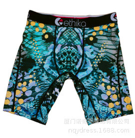 2022 Férfi Ice Silk Szexi Színes Alsónadrágok Légáteresztő férfi rövidnadrágok Márka Animal Rajzfilm Boxerek Alsónadrágok Férfi Fehérnemű