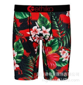 2022 Férfi Ice Silk Szexi Színes Alsónadrágok Légáteresztő férfi rövidnadrágok Márka Animal Rajzfilm Boxerek Alsónadrágok Férfi Fehérnemű