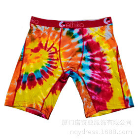 2022 Férfi Ice Silk Szexi Színes Alsónadrágok Légáteresztő férfi rövidnadrágok Márka Animal Rajzfilm Boxerek Alsónadrágok Férfi Fehérnemű