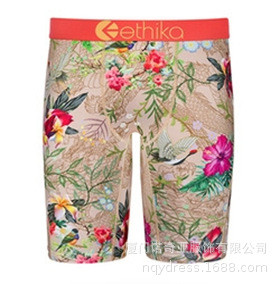 2022 Férfi Ice Silk Szexi Színes Alsónadrágok Légáteresztő férfi rövidnadrágok Márka Animal Rajzfilm Boxerek Alsónadrágok Férfi Fehérnemű