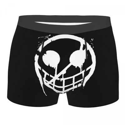 Boxer cu imprimeu Chiloți Slip bărbat Pirate King Anime Monkey D. Luffy Lenjerie de corp Chiloți dintr-o bucată din poliester Bărbați S-XXL