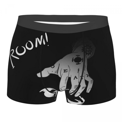 Boxer cu imprimeu Chiloți Slip bărbat Pirate King Anime Monkey D. Luffy Lenjerie de corp Chiloți dintr-o bucată din poliester Bărbați S-XXL
