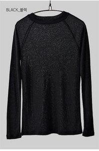 Tricou pentru femei la modă cu decolteu în formă de O, tricou de culoare solidă, 2021, vară, casual, cu mâneci lungi, tricou tricotat subțire, în stil coreean, pentru femei