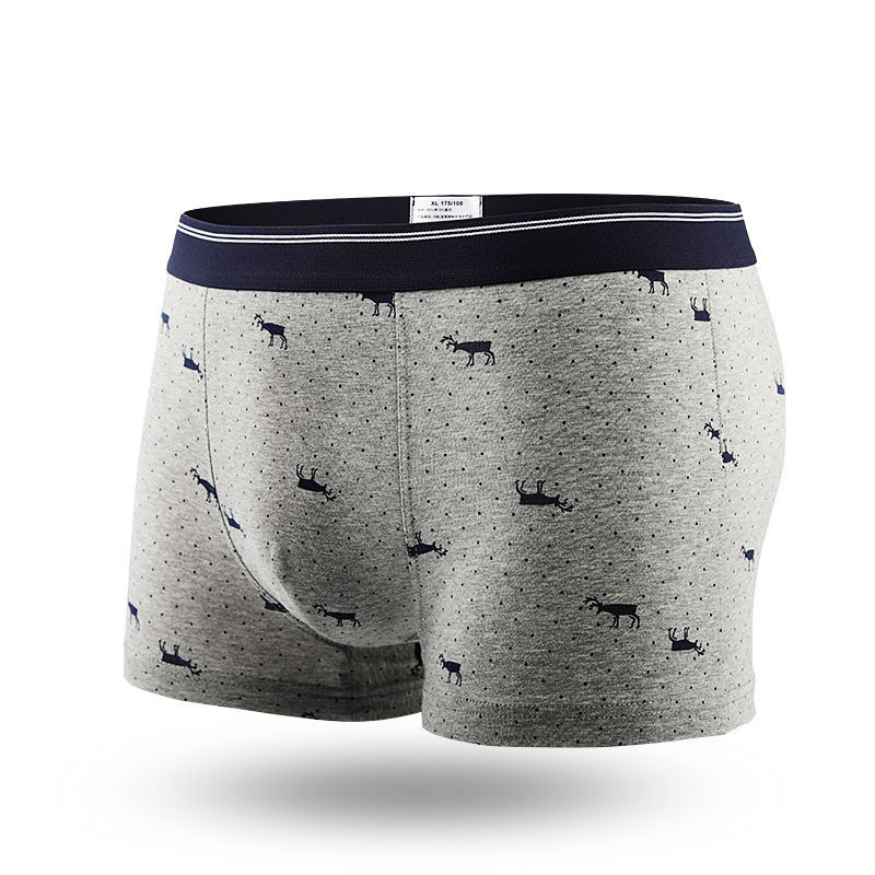 5db/tétel 5xl Kiváló minőségű férfi fehérnemű boxer pamut mintás nyári boxer rövidnadrág légáteresztő divatos boxer nagy méretű nadrág