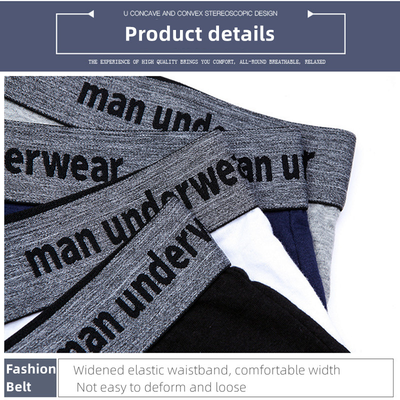 5 buc/set boxeri pentru bărbați pantaloni scurți boxer chiloți pentru bărbați din bumbac pur Chiloți uni pentru bărbați intim fierbinte Lenjerie de corp pentru bărbați cadou