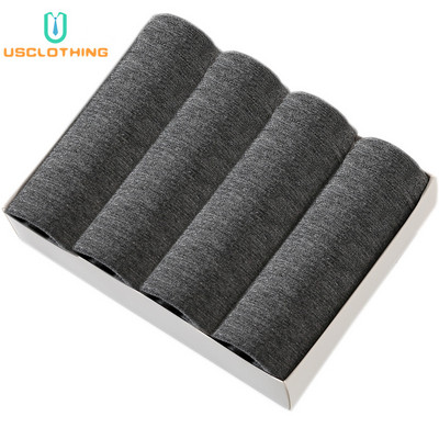 4 db/tétel Csúcsmárka Calvin Boxer Férfi 3D U Cuecas Fehérnemű Férfi Fehér Boxer Rövidnadrág Homme Alsónadrág Férfi Fehérnemű Boxer Férfi