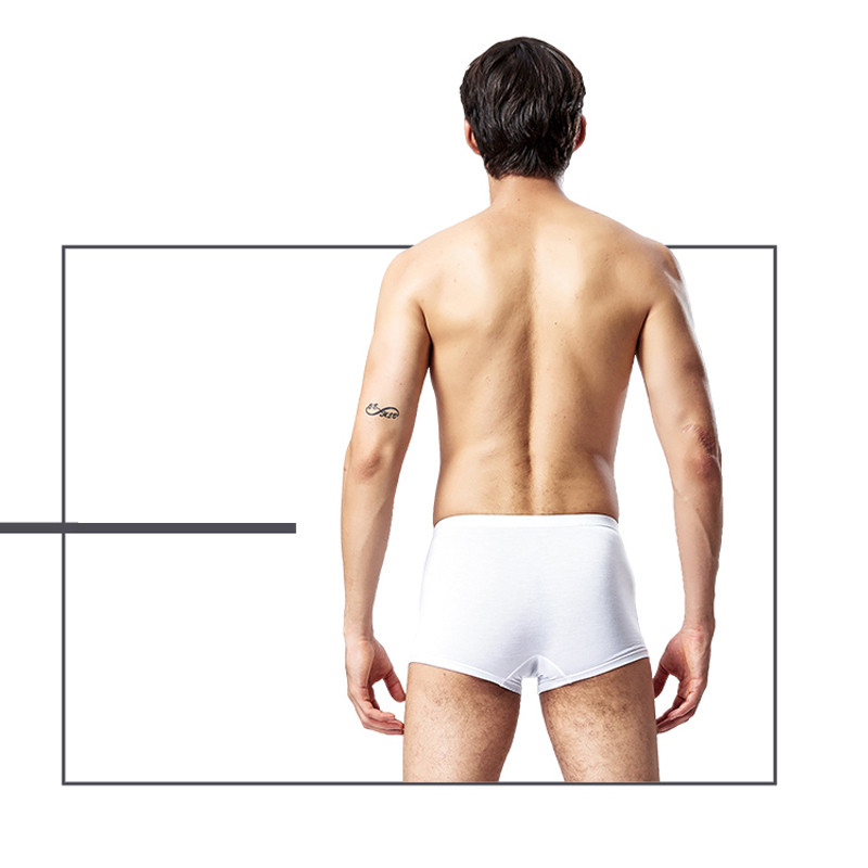 4 db/tétel Csúcsmárka Calvin Boxer Férfi 3D U Cuecas Fehérnemű Férfi Fehér Boxer Rövidnadrág Homme Alsónadrág Férfi Fehérnemű Boxer Férfi