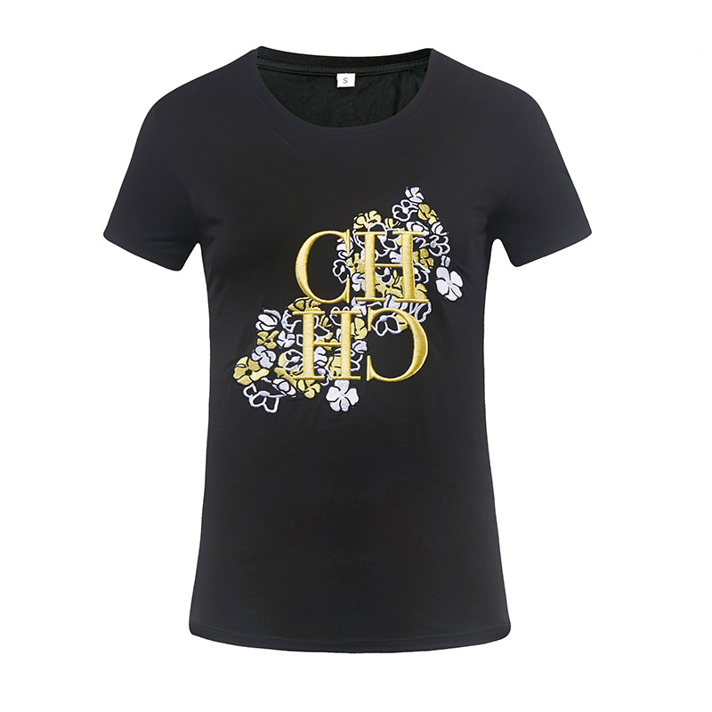 CHCH estetiniai animacinių filmų marškinėliai moteriški vasariniai laisvalaikio marškinėliai Elegantiški Harajuku modelio marškinėliai moterims