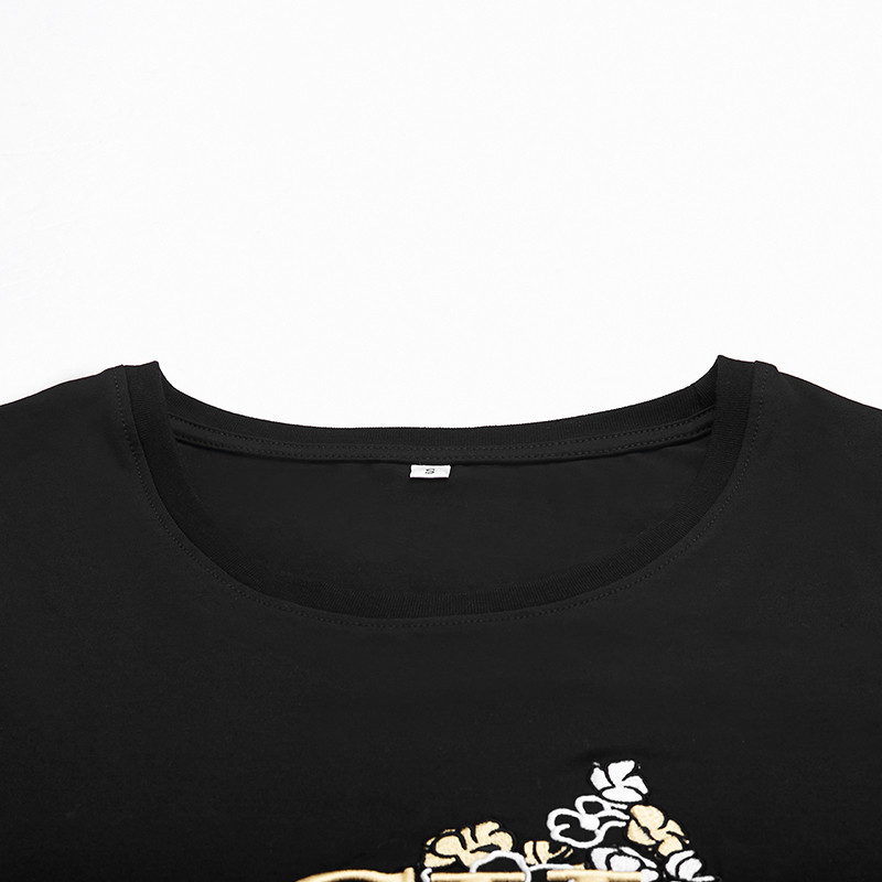 CHCH estetiniai animacinių filmų marškinėliai moteriški vasariniai laisvalaikio marškinėliai Elegantiški Harajuku modelio marškinėliai moterims