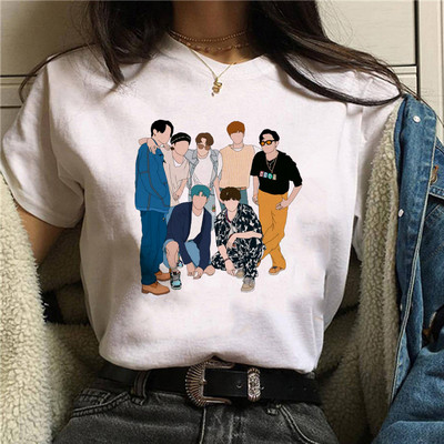 Tricou pentru femei, cu litere de imprimare de vară, drăguț, nou album, modă, populare, tricouri cu mânecă scurtă, top pentru femei, haine pentru femei