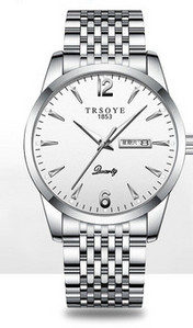 Elegantiškas vyriškas šviečiantis laikrodis