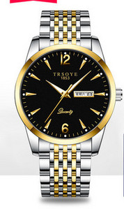 Elegantiškas vyriškas šviečiantis laikrodis