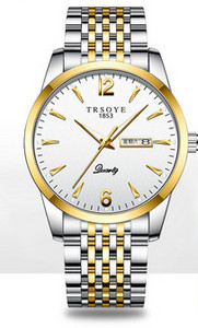 Elegantiškas vyriškas šviečiantis laikrodis