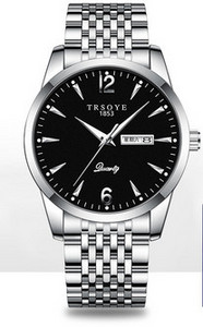 Elegantiškas vyriškas šviečiantis laikrodis