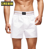 CMENIN Populiarios medvilnės seksualios vyriškos kelnaitės bokseriai šortai apatinės kelnaitės kvėpuojančios lagaminai Vyriškas apatinis trikotažas Boxer Vyrai Hombre