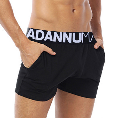 CMENIN Populiarios medvilnės seksualios vyriškos kelnaitės bokseriai šortai apatinės kelnaitės kvėpuojančios lagaminai Vyriškas apatinis trikotažas Boxer Vyrai Hombre