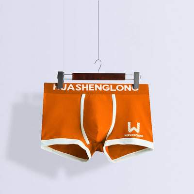 Naujas vyriškų bokserių modelis su užrašu - kelių spalvų