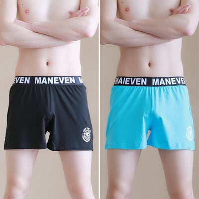 Vyriški bokso šortai su užrašu ir spauda