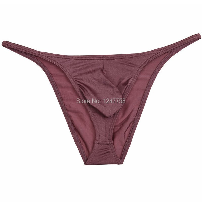 Férfi Stretch pózoló törzs Fitness Fehérnemű Hot Beachwear Bikini Alsónadrág Ropa Interior Hombre Sexi Slip Homme