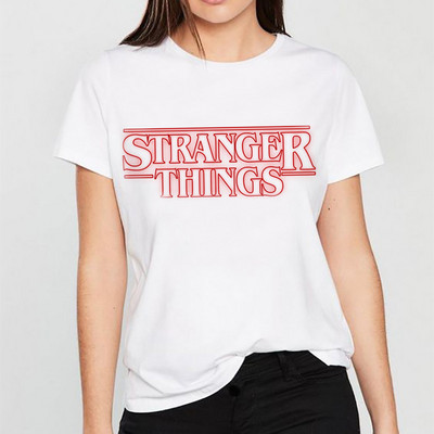 Ofertă fierbinte Tricou Stranger Things Sezonul 3 Unsprezece Tricou pentru femei de top Tricou amuzant din anii 80 din anii 90 Tricou Harajuku Dustin pentru femei