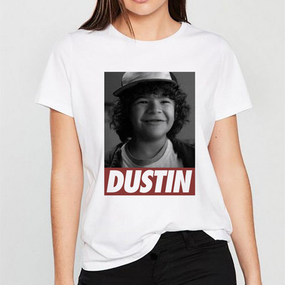 Ofertă fierbinte Tricou Stranger Things Sezonul 3 Unsprezece Tricou pentru femei de top Tricou amuzant din anii 80 din anii 90 Tricou Harajuku Dustin pentru femei