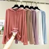 Vintage Modaliniai moteriški marškinėliai ilgomis rankovėmis rudeniniai nauji laisvalaikio laisvi ploni minkšti moteriški marškinėliai 121653WTA