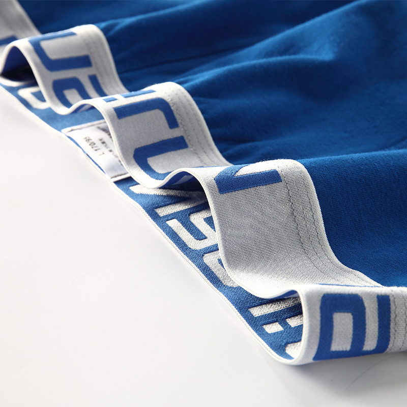 5db/tétel Férfi alsónemű pamut boxer rövidnadrág márka Férfi alsónadrág Férfi bugyi Breathbale rövidnadrág U domború tok Nagy méretű L-3XL