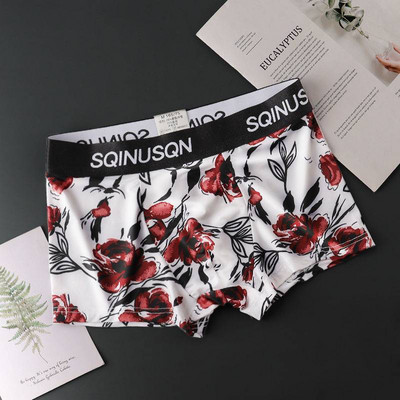 Vyriški medvilniniai bokseriniai šortai su užrašu 1, 2 arba 3 vnt. komplekte