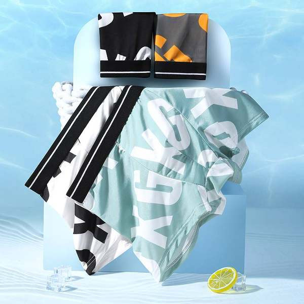 Vyriški medvilniniai bokseriniai šortai su užrašu 1, 2 arba 3 vnt. komplekte