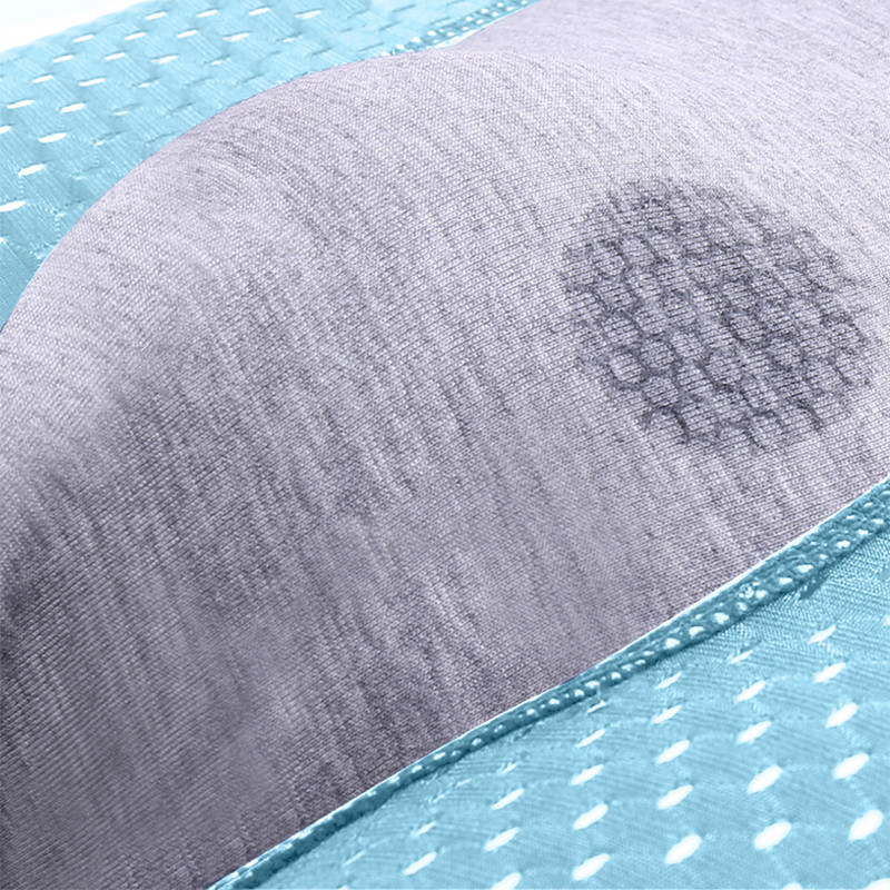 Férfi bugyi jég selyem fehérnemű hálós boxernadrág Férfi boxer Ropa belső Hombre Calzoncillos légáteresztő bambusz lyuk nagy méret