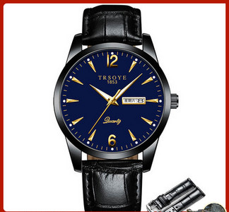 Elegantiškas vyriškas laikrodis su nerūdijančio plieno apyranke