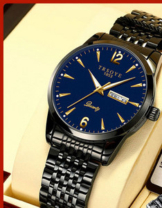 Vyriškas laisvalaikio laikrodis su dideliu ciferblatu