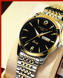 Vyriškas laisvalaikio laikrodis su dideliu ciferblatu