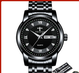 Vyriškas laisvalaikio laikrodis su dideliu ciferblatu