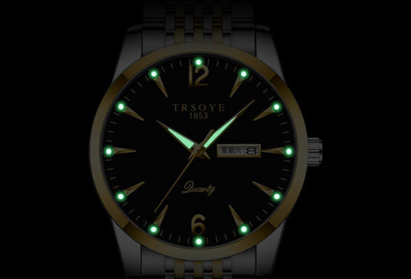 Vyriškas laisvalaikio laikrodis su dideliu ciferblatu