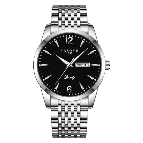 Vyriškas laisvalaikio laikrodis su dideliu ciferblatu