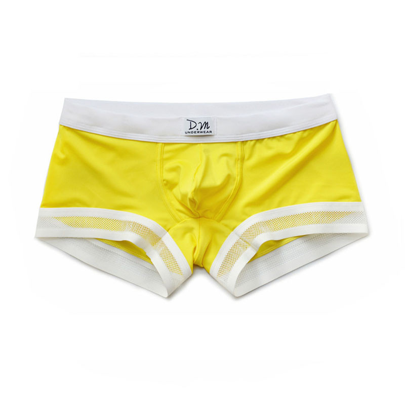 Lenjerie de corp pentru bărbați Pantaloni scurți sexy pentru bărbați Chiloți Boxer Bărbați Simplu Ropa Interior Hombre Pantaloni scurti de baie respirabili pentru bărbați