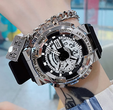 Ceas din cauciuc rezistent la apa - model sport