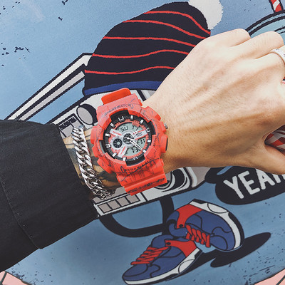 Ceas din cauciuc rezistent la apa - model sport