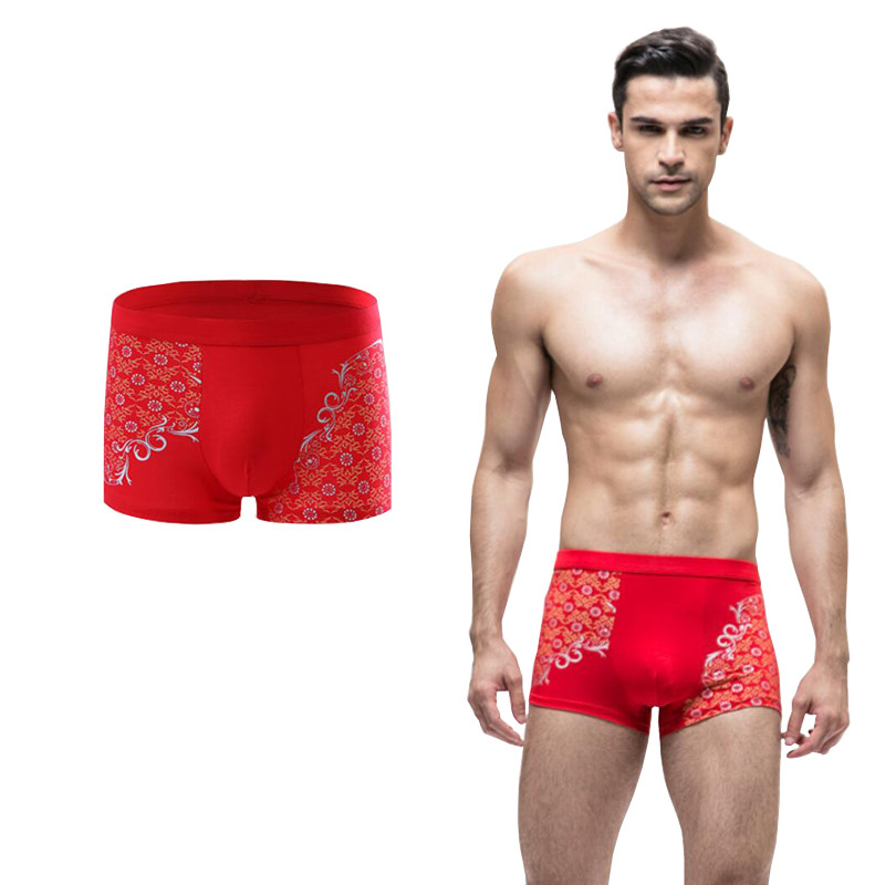 4 bucăți/lot Chiloți pentru bărbați Lenjerie de corp Boxeri de modă cu imprimeu de înaltă calitate Modal de dimensiuni mari Boxeri pentru bărbați Boxer Homme Boxershorts
