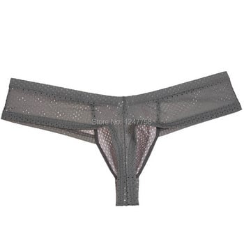 Ανδρικά αναπνεύσιμα μίνι εσώρουχα Cimfy Bulge Pouch Bikini Boxers Ropa Interior Hombre Calecon