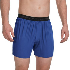 Exofficio apatiniai Vyriški Laisvi Bokseriai Vyriški apatiniai Laisvi Minkšti Cueca Boxer Vyriški Homme De Marque Juoda Pilka JAV Dydis S-2XL