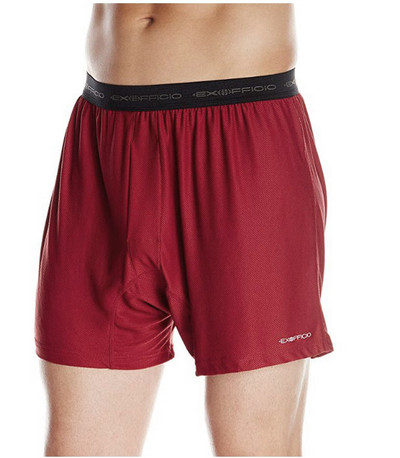 Exofficio apatiniai Vyriški Laisvi Bokseriai Vyriški apatiniai Laisvi Minkšti Cueca Boxer Vyriški Homme De Marque Juoda Pilka JAV Dydis S-2XL