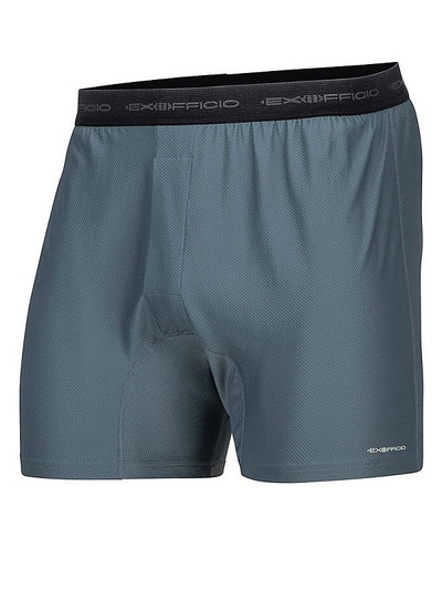 Exofficio apatiniai Vyriški Laisvi Bokseriai Vyriški apatiniai Laisvi Minkšti Cueca Boxer Vyriški Homme De Marque Juoda Pilka JAV Dydis S-2XL