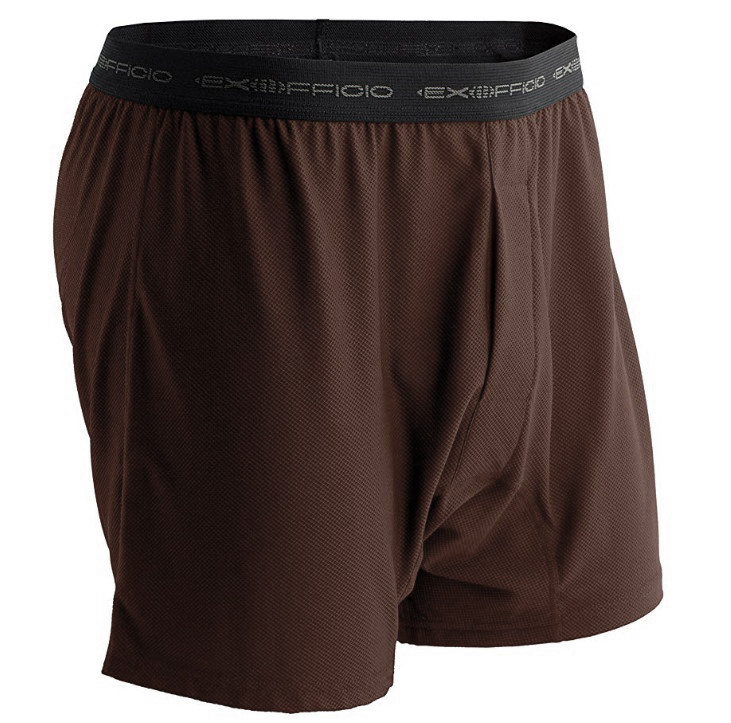 Exofficio apatiniai Vyriški Laisvi Bokseriai Vyriški apatiniai Laisvi Minkšti Cueca Boxer Vyriški Homme De Marque Juoda Pilka JAV Dydis S-2XL