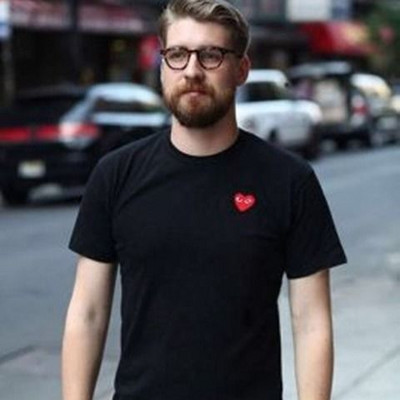 Nyári szerelem szív hímzés Női pólók alkalmi O nyakú rövid ujjú pár fehér pamut póló Harajuku laza pulóver felsők