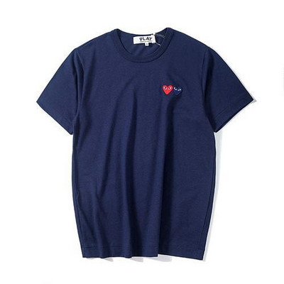 Nyári szerelem szív hímzés Női pólók alkalmi O nyakú rövid ujjú pár fehér pamut póló Harajuku laza pulóver felsők