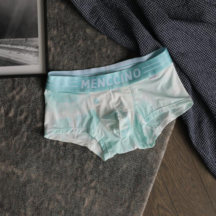 Popularno prodavano muško donje rublje 2022. Modni pamuk, ledena svila, udobne prozračne mekane muške gaće, bokserice